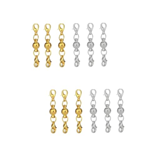 DOITOOL 2 Sätze Magnetverschluss Runde Kugel Kreative Schmuckverschlüsse Silber Und Gold Für Und Armbänder Diy Schmuck Zubehör 20 Stück * 2 DOITOOL 2 Sätze Magnetverschluss Runde Kugel Kreative Schmuckverschlüsse Silber Und Gold Für Und Armbänder Diy Schmuck Zubehör 20 Stück * 2 von DOITOOL