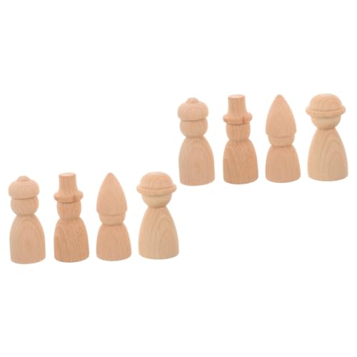 DOITOOL 2 Sätze Marionetten-ornamente Malen Handwerk Miniatur Unvollendet Graffiti Unfertiges Holzhandwerk Holzfiguren Leeres Holzhandwerk Hölzern 4 Stück * 2 DOITOOL 2 Sätze Marionetten-ornamente Malen Handwerk Miniatur Unvollendet Graffiti Unfertiges Holzhandwerk Holzfiguren Leeres Holzhandwerk Hölzern 4 Stück * 2 von DOITOOL