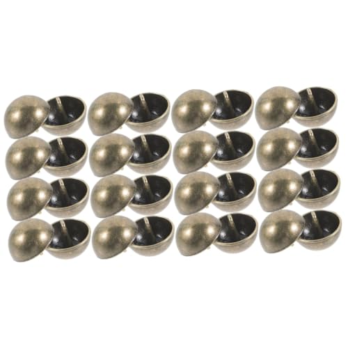 DOITOOL 2 Sätze Metallknöpfe Jeansknöpfe Anzugknöpfe Mantelknöpfe Vintage Design Langlebig Rostfrei Für Diy Nähprojekte Und Kleidung Antikbronze 50 Stück * 2 von DOITOOL