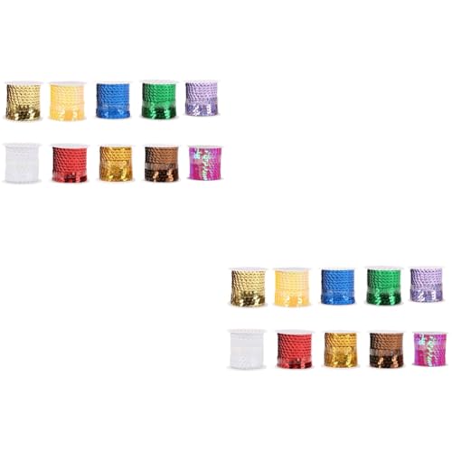 DOITOOL 2 Sätze Mischfarbe Diy Pailletten Runde Lose Sequins Für Bastelarbeiten Glitzernde Dekoration Für Kleidung Schmuck Karten Und Partybedarf 10 Stück * 2 DOITOOL 2 Sätze Mischfarbe Diy Pailletten Runde Lose Sequins Für Bastelarbeiten Glitzernde Dekoration Für Kleidung Schmuck Karten Und Partybedarf 10 Stück * 2 von DOITOOL