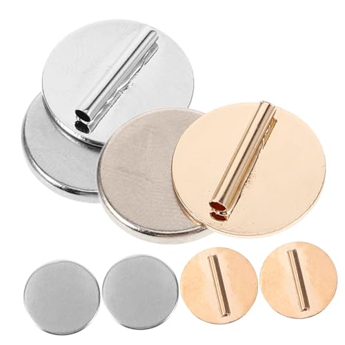 DOITOOL 2 Sätze Pin Magnetverschluss Für Kleidung Magnetische Broschenhalter Metall Broschenkonverter Für Sicheren Halt Von Broschen 4 Paare * 2 DOITOOL 2 Sätze Pin Magnetverschluss Für Kleidung Magnetische Broschenhalter Metall Broschenkonverter Für Sicheren Halt Von Broschen 4 Paare * 2 von DOITOOL