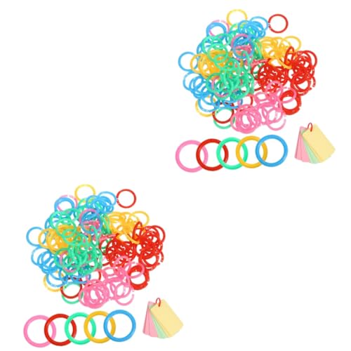 DOITOOL 2 Sätze Plastikring Form Bunt Für Sammelalbum Größe Notizbuch Lockeres Blatt Farbig Dokumentieren Scrapbooking Karteikarten Schild Farbe Kleine Binderinge Blattringe 120 Stück * 2 DOITOOL 2 Sätze Plastikring Form Bunt Für Sammelalbum Größe Notizbuch Lockeres Blatt Farbig Dokumentieren Scrapbooking Karteikarten Schild Farbe Kleine Binderinge Blattringe 120 Stück * 2 von DOITOOL