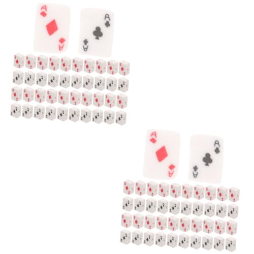 DOITOOL 2 Sätze Polymer Tonperlen Diy Bastelperlen Für Schmuckherstellung Perlen Für Armbänder Und Bastelprojekte Mit Spielkarten Design 100 Stück * 2 DOITOOL 2 Sätze Polymer Tonperlen Diy Bastelperlen Für Schmuckherstellung Perlen Für Armbänder Und Bastelprojekte Mit Spielkarten Design 100 Stück * 2 von DOITOOL