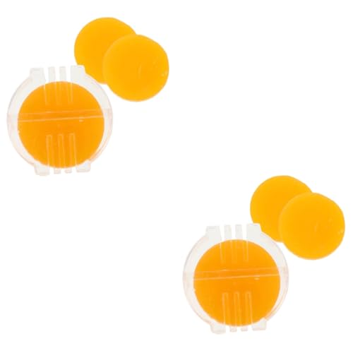 DOITOOL 2 Sätze Quilten Nähgarn Paraffin Nähen Faden Schmelzen Zahnseide Stickerei Herstellung Für Stickwerkzeug Bienenwachs Mit Halter Näh-stärkungslinie Mit Halter Plastik Orange DOITOOL 2 Sätze Quilten Nähgarn Paraffin Nähen Faden Schmelzen Zahnseide Stickerei Herstellung Für Stickwerkzeug Bienenwachs Mit Halter Näh-stärkungslinie Mit Halter Plastik Orange von DOITOOL