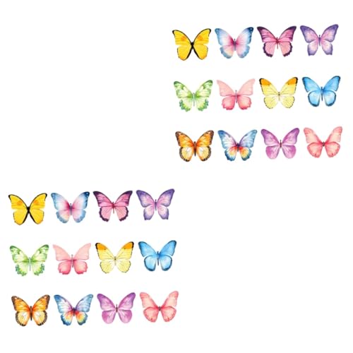 DOITOOL 2 Sätze Schmetterling Haftnotizen Kreative Aquarell Memo Pads Für Büro Zuhause Selbstklebende Notizblöcke Zur Erinnerung Und Organisation Für Lehrer Büroangestellte 12 Stücke * 2 von DOITOOL
