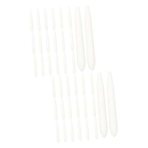 DOITOOL 2 Sätze Spitzen Für Farbstifte Markierungen Für Bemerkenswerte Ersatztipps Ziehen Künstler Für Erwachsene Stiftnibs Marker-pinselspitzen Färbung Weiß Ballaststoff 20 Stück * 2 von DOITOOL