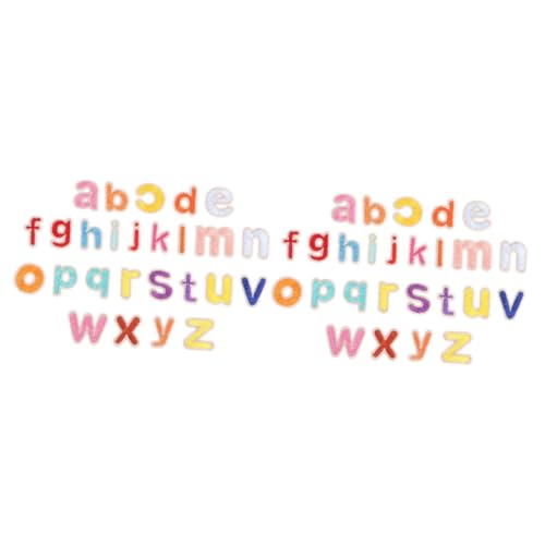 DOITOOL 2 Sätze Stickelettaufkleber Brief Applizierte Buchstabenflecken Alphabet Buchstaben Aus Stoff Und Nähen Kleidung Dekoration Kleiderflicken Vliesstoff 26 Stück * 2 DOITOOL 2 Sätze Stickelettaufkleber Brief Applizierte Buchstabenflecken Alphabet Buchstaben Aus Stoff Und Nähen Kleidung Dekoration Kleiderflicken Vliesstoff 26 Stück * 2 von DOITOOL