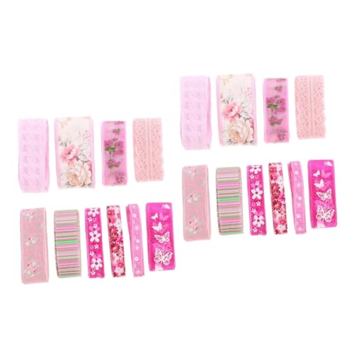 DOITOOL 2 Sätze Teiliges Blumenschleifenband Multifunktionales Geschenkband Für Diy Projekte Dekorationen Und Festlichkeiten Für Hochzeiten Geburtstagsfeiern Und 10 Stück * 2 DOITOOL 2 Sätze Teiliges Blumenschleifenband Multifunktionales Geschenkband Für Diy Projekte Dekorationen Und Festlichkeiten Für Hochzeiten Geburtstagsfeiern Und 10 Stück * 2 von DOITOOL