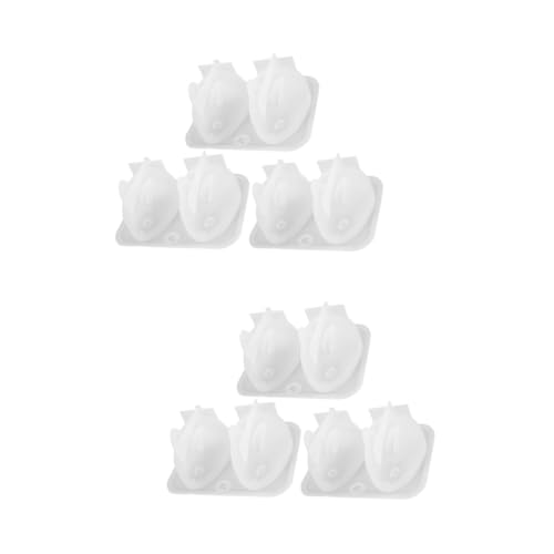 DOITOOL 2 Sätze Teiliges Diy Silikonform Für Kleine Hasen Bastelbedarf Für Epoxidharz Und Dekoration Für Kreativprojekte Und 3 Stücke * 2 von DOITOOL