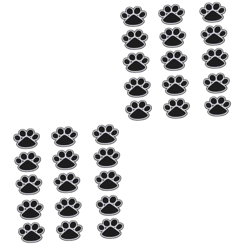 DOITOOL 2 Sätze Teiliges Hunde Pfoten Aufnäher Diy Stoffflicken Für Kleidung Rucksäcke Und Jeans Zum Aufbügeln Und Reparieren Von Textilien 15 Stücke * 2 DOITOOL 2 Sätze Teiliges Hunde Pfoten Aufnäher Diy Stoffflicken Für Kleidung Rucksäcke Und Jeans Zum Aufbügeln Und Reparieren Von Textilien 15 Stücke * 2 von DOITOOL