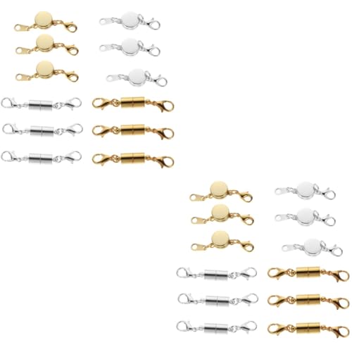 DOITOOL 2 Sätze Teiliges Magnetverschluss Für Armbänder Und Installieren Stark Und Sicher Für Diy Schmuckprojekte Attraktives Design Für Handgefertigte Schmuckstücke 12 Stück * 2 DOITOOL 2 Sätze Teiliges Magnetverschluss Für Armbänder Und Installieren Stark Und Sicher Für Diy Schmuckprojekte Attraktives Design Für Handgefertigte Schmuckstücke 12 Stück * 2 von DOITOOL