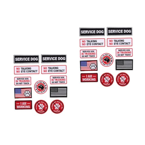 DOITOOL 2 Sätze Teiliges Set Militärische Stickerei Patches Für Kleidung Rucksäcke Und Hüte Hochwertige Aufnäher Zur Diy Reparatur Und Dekoration Für Jeans Jacken Und Westen 12 Stücke * 2 von DOITOOL