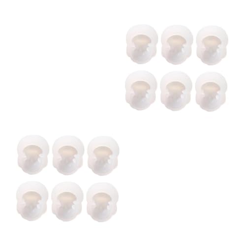 DOITOOL 2 Sätze Teiliges Silikon Schädel Kopf Gießform Diy Schmuckherstellung Praktische Silikonformen Für Kreative Bastelprojekte Für Epoxidharz Und Dekoration 6 Stück * 2 DOITOOL 2 Sätze Teiliges Silikon Schädel Kopf Gießform Diy Schmuckherstellung Praktische Silikonformen Für Kreative Bastelprojekte Für Epoxidharz Und Dekoration 6 Stück * 2 von DOITOOL