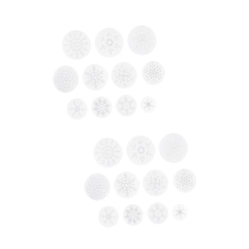 DOITOOL 2 Sätze Teiliges Silikon Schneeflocken Gießform Diy Epoxidharz Schmuckform Für Anhänger Für Kreative Handarbeiten Und Einzigartige 11 Stücke * 2 DOITOOL 2 Sätze Teiliges Silikon Schneeflocken Gießform Diy Epoxidharz Schmuckform Für Anhänger Für Kreative Handarbeiten Und Einzigartige 11 Stücke * 2 von DOITOOL