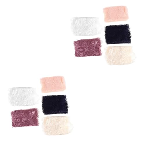 DOITOOL 2 Sätze Teiliges Spitzenband Hochwertigem Polyester Für Diy Kleider Hochzeitsdekorationen Und Bastelprojekte Romantische Vintage Spitze Breit Vielseitig Einsetzbar 5 Stück * 2 DOITOOL 2 Sätze Teiliges Spitzenband Hochwertigem Polyester Für Diy Kleider Hochzeitsdekorationen Und Bastelprojekte Romantische Vintage Spitze Breit Vielseitig Einsetzbar 5 Stück * 2 von DOITOOL