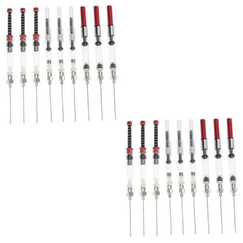DOITOOL 2 Sätze Teiliges Tintenabsorber Für Füllfederhalter Ergonomisches Nachfüllwerkzeug Für Stifte Leicht Und Tragbar Installieren 9 Stücke * 2 von DOITOOL