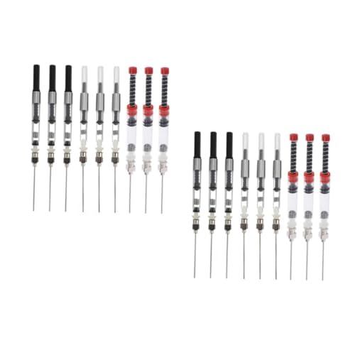 DOITOOL 2 Sätze Teiliges Tintenabsorber Für Füllfederhalter Praktischer Tintennachfüll Assistent Für Verschiedene Füllfederhalter Leicht Für Einfache Handhabung Für Verwendung 9 Stücke * 2 DOITOOL 2 Sätze Teiliges Tintenabsorber Für Füllfederhalter Praktischer Tintennachfüll Assistent Für Verschiedene Füllfederhalter Leicht Für Einfache Handhabung Für Verwendung 9 Stücke * 2 von DOITOOL