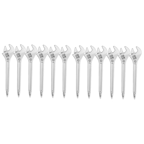 DOITOOL 2 Sätze Teiliges Wrench Kugelschreiber Kreative Schreibgeräte Schraubenschlüssel Form Lustige Und Einzigartige Kugelschreiber Für Bürobedarf Und Party Silberfarben 6 Stücke * 2 DOITOOL 2 Sätze Teiliges Wrench Kugelschreiber Kreative Schreibgeräte Schraubenschlüssel Form Lustige Und Einzigartige Kugelschreiber Für Bürobedarf Und Party Silberfarben 6 Stücke * 2 von DOITOOL
