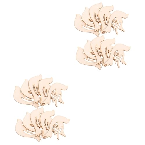 DOITOOL 2 Sätze Unbearbeitete Figuren Diy Holzschnitt Dekorationen Für Bastelarbeiten Und Heimdekoration Für Nistkästen Und Festliche Anlässe 10 Stück * 2 DOITOOL 2 Sätze Unbearbeitete Figuren Diy Holzschnitt Dekorationen Für Bastelarbeiten Und Heimdekoration Für Nistkästen Und Festliche Anlässe 10 Stück * 2 von DOITOOL