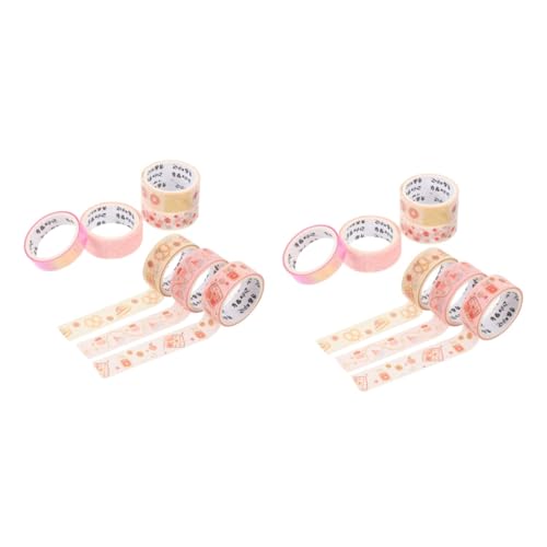 DOITOOL 2 Sätze Washi Tape Für Diy Scrapbooking Selbstklebendes Dekoratives Klebeband Bunten Designs Für Projekte Und Persönliche Notizen 7 Rollen * 2 DOITOOL 2 Sätze Washi Tape Für Diy Scrapbooking Selbstklebendes Dekoratives Klebeband Bunten Designs Für Projekte Und Persönliche Notizen 7 Rollen * 2 von DOITOOL