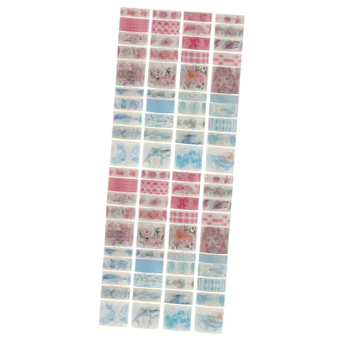 DOITOOL 2 Sätze Washi-tape Scrapbooking-klebeband Sammelalbum Liefert Süßes Band Dekoration Bausatz Klebeband Für Scrapbooking Sammelklebeband Washi -bänder Flüsterpapier 40 Rollen * 2 von DOITOOL