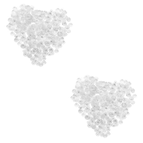 DOITOOL 2 Sätze Wulstiger Abstandshalter Blumenperlenkappen Blumenperlen-endkappen Perlen Kappen Perlenkappen Selber Machen Blumenmetallhalterperlen Diy Armband Silber Eisen 1000 Stück * 2 DOITOOL 2 Sätze Wulstiger Abstandshalter Blumenperlenkappen Blumenperlen-endkappen Perlen Kappen Perlenkappen Selber Machen Blumenmetallhalterperlen Diy Armband Silber Eisen 1000 Stück * 2 von DOITOOL