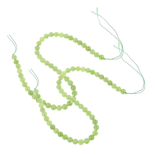 DOITOOL 2 Saiten Stränge Natürliche Grüner Jaspis Perlen Runde Edelstein Lose Perlen für DIY Schmuckherstellung Armbänder Halsketten Bastelbedarf DOITOOL 2 Saiten Stränge Natürliche Grüner Jaspis Perlen Runde Edelstein Lose Perlen für DIY Schmuckherstellung Armbänder Halsketten Bastelbedarf von DOITOOL