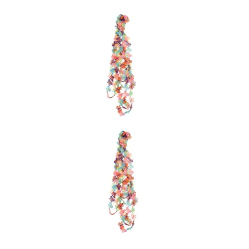 DOITOOL 2 Stck. Diy Farbenfrohes Spitzenband Stickerei für Kleidung Hochzeitskleider und Handwerksprojekte pro Vielseitig Einsetzbar für Bastelarbeiten DOITOOL 2 Stck. Diy Farbenfrohes Spitzenband Stickerei für Kleidung Hochzeitskleider und Handwerksprojekte pro Vielseitig Einsetzbar für Bastelarbeiten von DOITOOL