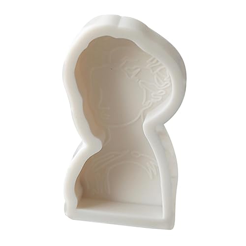 DOITOOL 2 Stck. Silikon Kerzenform für Handgemachte Seifen und Diy Kerzen Portrait Gießform Leicht zu Reinigen Langlebig und Flexibel für Kreative Projekte DOITOOL 2 Stck. Silikon Kerzenform für Handgemachte Seifen und Diy Kerzen Portrait Gießform Leicht zu Reinigen Langlebig und Flexibel für Kreative Projekte von DOITOOL