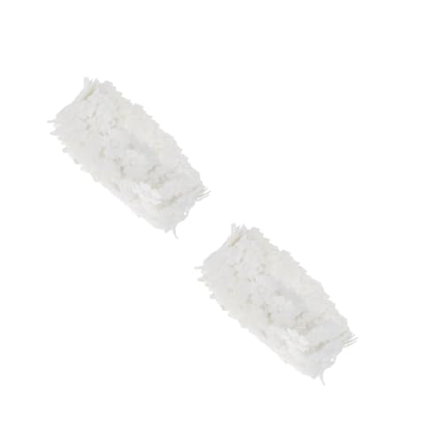 DOITOOL 2 Stck. Wasserlösliches Stickerei Spitzenband Yards Diy Dekoratives Spitzenbändchen für Kleidung Hochzeits und Partydekoration Weich und Angenehm im Griff für Handarbeiten und von DOITOOL