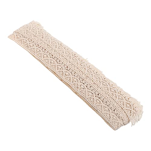 DOITOOL 2 Stück 10 Accessoires mit Quastenspitze Stoffspitze Grenze breites Spitzenband Blumen Schnürsenkel Quaste Spitze Spitzenstoff Baumwolle bestickte Applikation Baumwollfaden Beige DOITOOL 2 Stück 10 Accessoires mit Quastenspitze Stoffspitze Grenze breites Spitzenband Blumen Schnürsenkel Quaste Spitze Spitzenstoff Baumwolle bestickte Applikation Baumwollfaden Beige von DOITOOL
