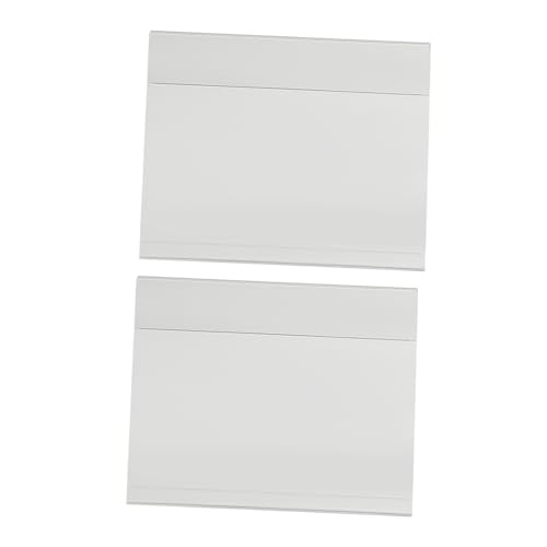 DOITOOL 2 Stück Acryl Preisschilder Aufsteller Horizontal Transparenter Tischaufsteller Vielseitiger Acryl Label Stand für Speisekarten Karten Fotos Visitenkarten Büro Supermarkt DOITOOL 2 Stück Acryl Preisschilder Aufsteller Horizontal Transparenter Tischaufsteller Vielseitiger Acryl Label Stand für Speisekarten Karten Fotos Visitenkarten Büro Supermarkt von DOITOOL