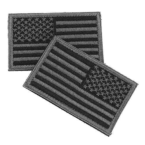 DOITOOL 2 Stück Amerikanischer Flaggen Aufnäher Retro Für Den Innenbereich Kleine Flaggen Aufnäher Stoff Anzugflaggen Sportflaggen Pride Welcome US Flaggen Aufnäher Dekorationen von DOITOOL
