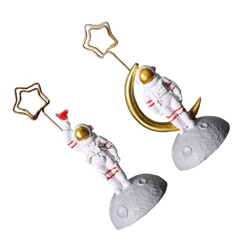DOITOOL 2 Stück Astronauten Visitenkartenhalter Astronautenform Ornament Desktop Astronauten Desktop Ornament Desktop Astronauten Ornament Heimdekoration Zufällige Farbe DOITOOL 2 Stück Astronauten Visitenkartenhalter Astronautenform Ornament Desktop Astronauten Desktop Ornament Desktop Astronauten Ornament Heimdekoration Zufällige Farbe von DOITOOL