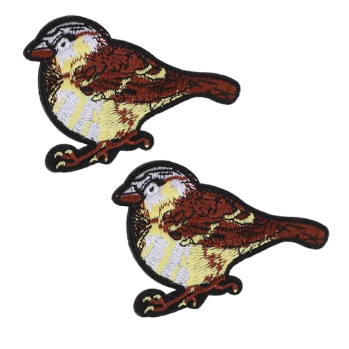DOITOOL 2 Stück Bestickter Logo Bird Badge Logo Kleiderflicken Aufbügeln Entenaufkleber Mini-charms Blumenflecken Für Kleidung Patch-kleidung Blumenapplikationen Für Kleidung Stoff DOITOOL 2 Stück Bestickter Logo Bird Badge Logo Kleiderflicken Aufbügeln Entenaufkleber Mini-charms Blumenflecken Für Kleidung Patch-kleidung Blumenapplikationen Für Kleidung Stoff von DOITOOL