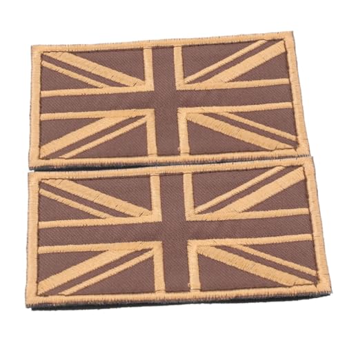 DOITOOL 2 Stück Bestickter Uk Flagge Aufnäher Robuste Stickerei Vielseitig für Kleidung Rucksäcke Taschen Outdoor und Rollenspiel Langlebig Farbecht als Reparaturflicken oder Dekoration DOITOOL 2 Stück Bestickter Uk Flagge Aufnäher Robuste Stickerei Vielseitig für Kleidung Rucksäcke Taschen Outdoor und Rollenspiel Langlebig Farbecht als Reparaturflicken oder Dekoration von DOITOOL
