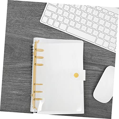 DOITOOL 2 Stück Binder Notebook Shell Transparent Teiliges in Gelb und Rosa Abnehmbare Lose Blattschutzhülle Leichtes Büroaccessoire mit Sicherem Verschluss für Schule und Büro DOITOOL 2 Stück Binder Notebook Shell Transparent Teiliges in Gelb und Rosa Abnehmbare Lose Blattschutzhülle Leichtes Büroaccessoire mit Sicherem Verschluss für Schule und Büro von DOITOOL