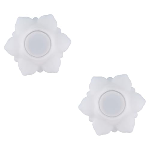DOITOOL 2 Stück Blumen Aufbewahrungsbox Silikonform Diy Gießform für Epoxidharz Handgemacht zur Schmuckaufbewahrung und Desktop Dekoration von DOITOOL