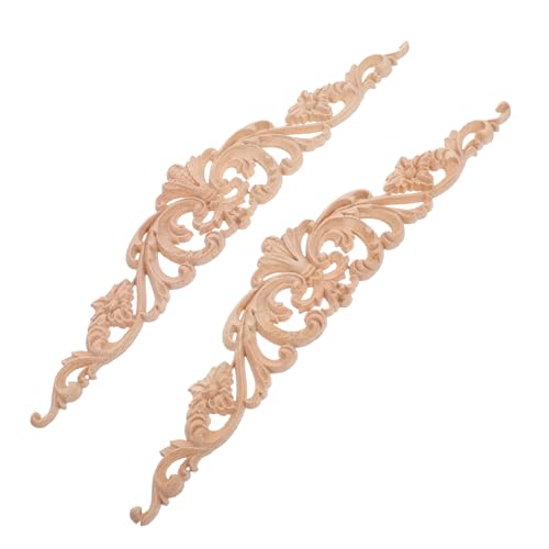 DOITOOL 2 Stück Chic Holzornamente Geschnitzte Holzapplikationen Retro Möbelverzierung für Schrank Tür Wand DIY Kreative Holzdeko Aufhängen DOITOOL 2 Stück Chic Holzornamente Geschnitzte Holzapplikationen Retro Möbelverzierung für Schrank Tür Wand DIY Kreative Holzdeko Aufhängen von DOITOOL