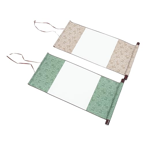 DOITOOL 2 Stück Chinesisches Kalligrafie Blanko Scrollpapier Traditionelle Malrolle für Kalligrafie Geeignet für Schreiben Zeichnen und Dekoration DOITOOL 2 Stück Chinesisches Kalligrafie Blanko Scrollpapier Traditionelle Malrolle für Kalligrafie Geeignet für Schreiben Zeichnen und Dekoration von DOITOOL