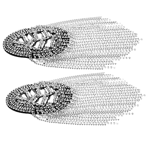 DOITOOL 2 Stück Diamant Eingelegtes Material Schulterstempel Zubehör Strassbesatz Schulterpolster Applikation Damen Quasten Quastenkette Epaulette Strass Quaste Schulter Epaulette DOITOOL 2 Stück Diamant Eingelegtes Material Schulterstempel Zubehör Strassbesatz Schulterpolster Applikation Damen Quasten Quastenkette Epaulette Strass Quaste Schulter Epaulette von DOITOOL