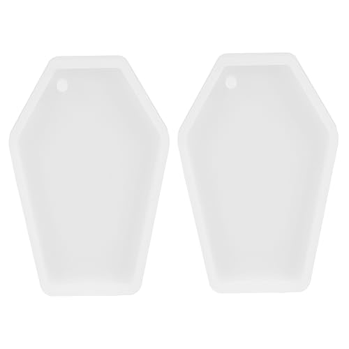 DOITOOL 2 Stück Diy Epoxidharz Gießform für Schlüsselanhänger Weiße Coffin Charms Gießform Langlebigem für Kreative Bastelprojekte DOITOOL 2 Stück Diy Epoxidharz Gießform für Schlüsselanhänger Weiße Coffin Charms Gießform Langlebigem für Kreative Bastelprojekte von DOITOOL