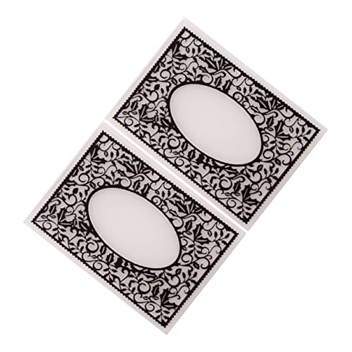 DOITOOL 2 Stück Diy Schablonen Kunststoff für Prägedesigns Embossing Vorlagen für Scrapbooking und Album Dekoration und Vielseitig Einsetzbar DOITOOL 2 Stück Diy Schablonen Kunststoff für Prägedesigns Embossing Vorlagen für Scrapbooking und Album Dekoration und Vielseitig Einsetzbar von DOITOOL