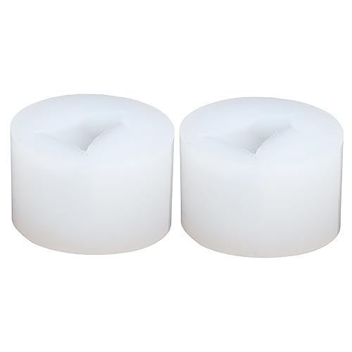 DOITOOL 2 Stück Diy Silikonform für Kreative Steine Handgemachte Gießform für Kerzen Wiederverwendbar und Lebensmittelecht von DOITOOL