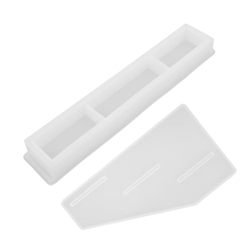 DOITOOL 2 Stück Diy Silikonform für Lippenstift Aufbewahrung Teiliges Epoxidharz Gießform Flexibles und Leicht zu Reinigendes Silikon für Bastelprojekte für Designs DOITOOL 2 Stück Diy Silikonform für Lippenstift Aufbewahrung Teiliges Epoxidharz Gießform Flexibles und Leicht zu Reinigendes Silikon für Bastelprojekte für Designs von DOITOOL