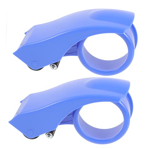 DOITOOL 2 Stück Ergonomischer Handabroller für Klebeband Praktischer Verpackungs und Klebeband Leicht und für und Verpackungsarbeiten Farbe Zufällig Zufällige Farbe Zufällige Farbe von DOITOOL