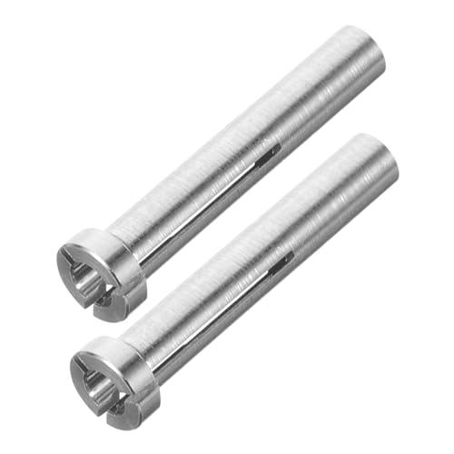 DOITOOL 2 Stück Ergonomischer Teiliges Bohradapter aus Edelstahl Langlebig und Wiederverwendbar Vielseitig für Elektrogravurmaschinen und Tägliche Bohranwendungen Geeignet von DOITOOL