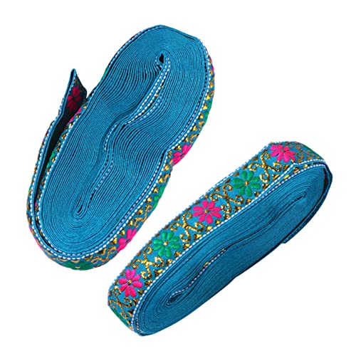 DOITOOL 2 Stück Ethno Spitzenband Spitzenvorhänge Spitzenborte Zum Nähen Design Stoffbänder Zum Basteln Stickspitzen Dekorative Borte Zum Nähen Bestickte Spitze Polyester DOITOOL 2 Stück Ethno Spitzenband Spitzenvorhänge Spitzenborte Zum Nähen Design Stoffbänder Zum Basteln Stickspitzen Dekorative Borte Zum Nähen Bestickte Spitze Polyester von DOITOOL