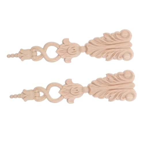 DOITOOL 2 Stück Europäischer Festholzfleck Holz Applikationen Klassisch Möbel-onlay-applikationsrahmen Kunstvolle Holzapplikationen Holzabziehbilder Für Möbel Holzeinlagenschrank Beige DOITOOL 2 Stück Europäischer Festholzfleck Holz Applikationen Klassisch Möbel-onlay-applikationsrahmen Kunstvolle Holzapplikationen Holzabziehbilder Für Möbel Holzeinlagenschrank Beige von DOITOOL