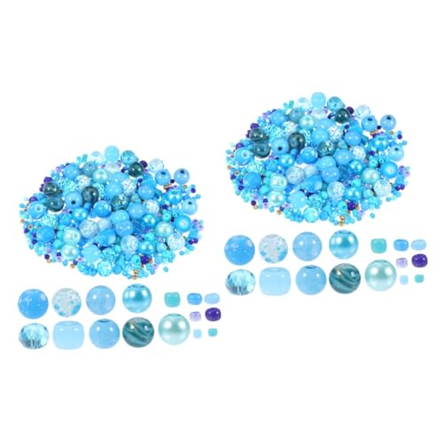 DOITOOL 2 Stück Farbige Kunststoffperlen für Diy Schmuck Vielseitige Armband und Bastelperlen für Projekte und Designs DOITOOL 2 Stück Farbige Kunststoffperlen für Diy Schmuck Vielseitige Armband und Bastelperlen für Projekte und Designs von DOITOOL